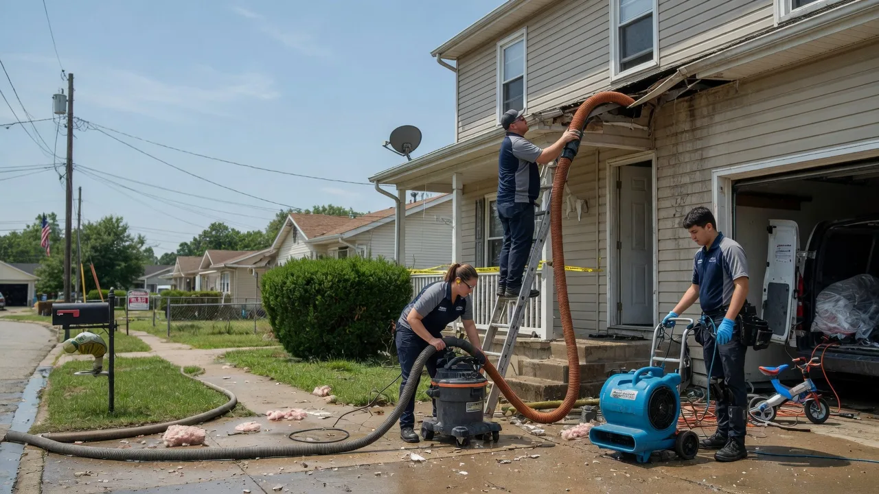Water Damage Restoration in Dickson, TN near me